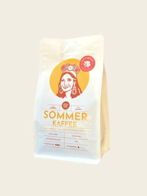 SOMMER KAFFEE - Single Origin, Barista Kaffee, Kaffeebohnen, handgeröstet, 360g